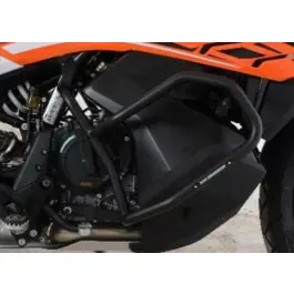 Protections latérales R&G RACING orange KTM 790 Adventure Super Prix