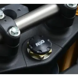 Insert écrou de direction R&G RACING noir Honda CRF1000L Africa Twin Acheter Direct