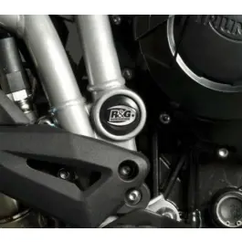 Insert de cadre gauche R&G RACING noir Tiger 800 Dernier Modèle