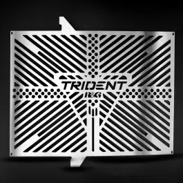 Bon Plan Protection de radiateur gravée R&G RACING - inox Triumph Trident 660