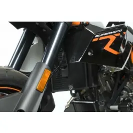 Garantie Incluse Protection de radiateur R&G RACING Aluminium - KTM 990 SMR/SMT