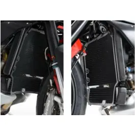 Gros Lot Protection de radiateur R&G RACING Aluminium - Mv Agusta 800 Rivale