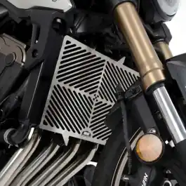 Protection de radiateur R&G RACING inox - Honda CBR650F Dernier Modèle