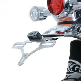 Bon Plan Support de plaque R&G RACING argent Honda Monkey