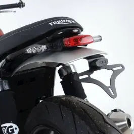 Certifié Support de plaque R&G RACING noir Triumph Speed Twin 1200