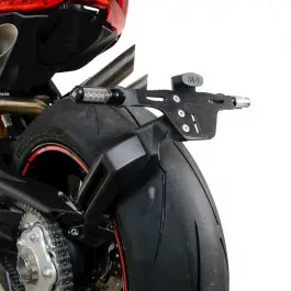 Support de plaque R&G RACING noir - MV Agusta Promotion