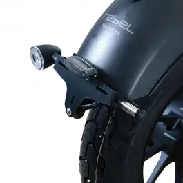 Support de plaque R&G RACING noir - Honda CMX500 Rebel (S) Quantité Limitée