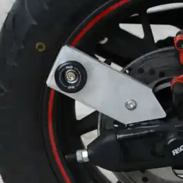 Promotion Saisonnière Pions de bras oscillant R&G RACING noir avec platine Benelli TNT 125