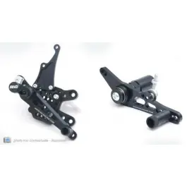 Commandes reculées R&G RACING noir Yamaha YZF-R6 Produit De Marque
