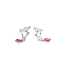 Commandes reculées fixe LIGHTECH repose pied repliable rouge Honda X-ADV Pas Cher