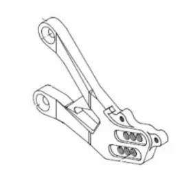 Platine droite de commandes reculées LIGHTECH argent Yamaha YZF-R1 Commander Maintenant