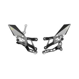 Original Commandes reculées fixe LIGHTECH sélection inversée noir Yamaha R3