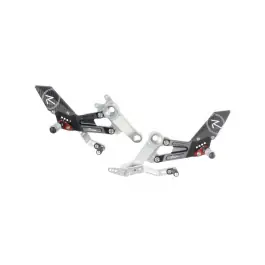 Prix Choc Commandes reculées réglables/repliables LIGHTECH Racing sélection standard et inversée - Aprilia RS660/Tuono 660