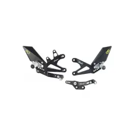 Commandes reculées fixe LIGHTECH sélection standard - Triumph Street Triple 765 RS Promotion