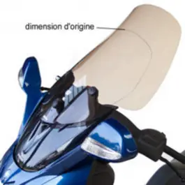 Populaire Bulle V PARTS GT clair Piaggio X9 125/250
